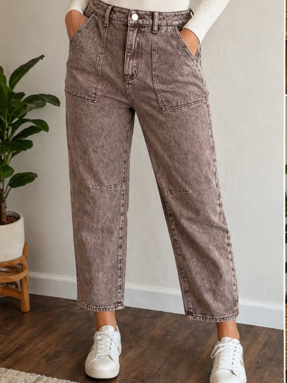 Cider carpenter jeans in Brown
